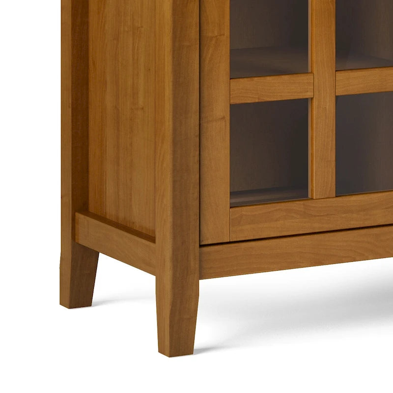 WYNDENHALL Normandy SOLID WOOD 60 inch Wide Transitional TV Media Stand For TVs up to 65 inches - 60 x 16.5 x 24