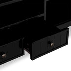 WYNDENHALL Normandy SOLID WOOD 60 inch Wide Transitional TV Media Stand For TVs up to 65 inches - 60 x 16.5 x 24