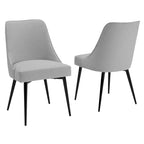 Steve Silver Fagared Fabric Dining Chair (Set of 2)