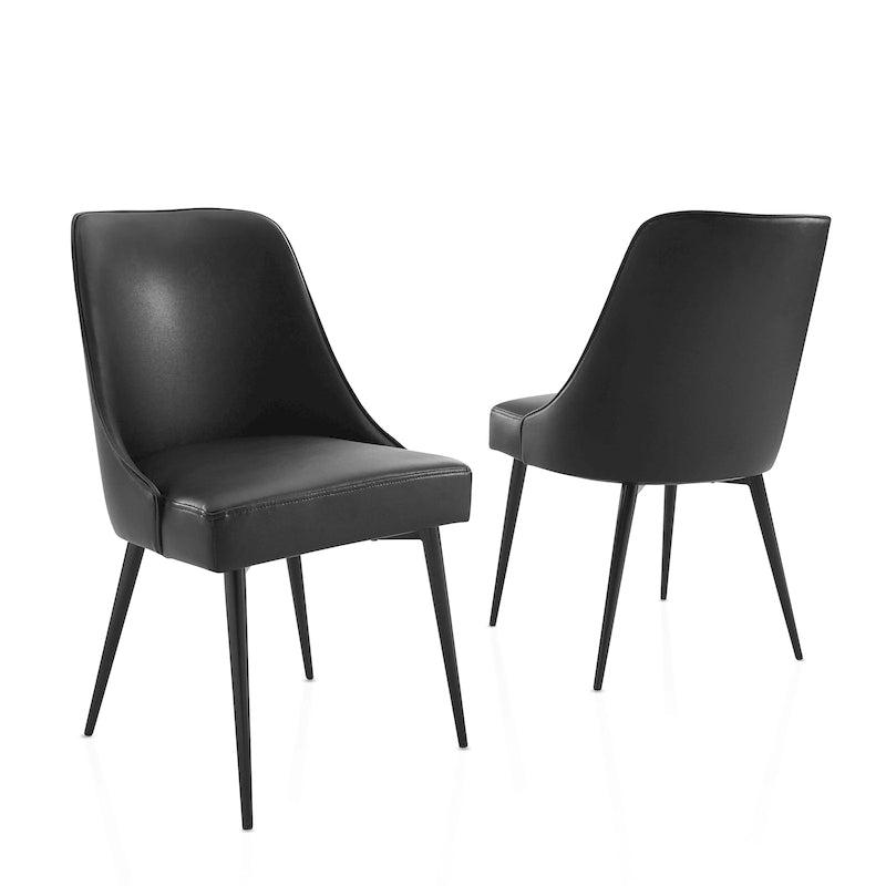 Steve Silver Fagared Fabric Dining Chair (Set of 2)