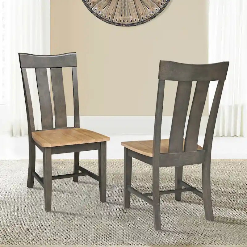 Ava Solid Wood Dining Chair - Set of Two