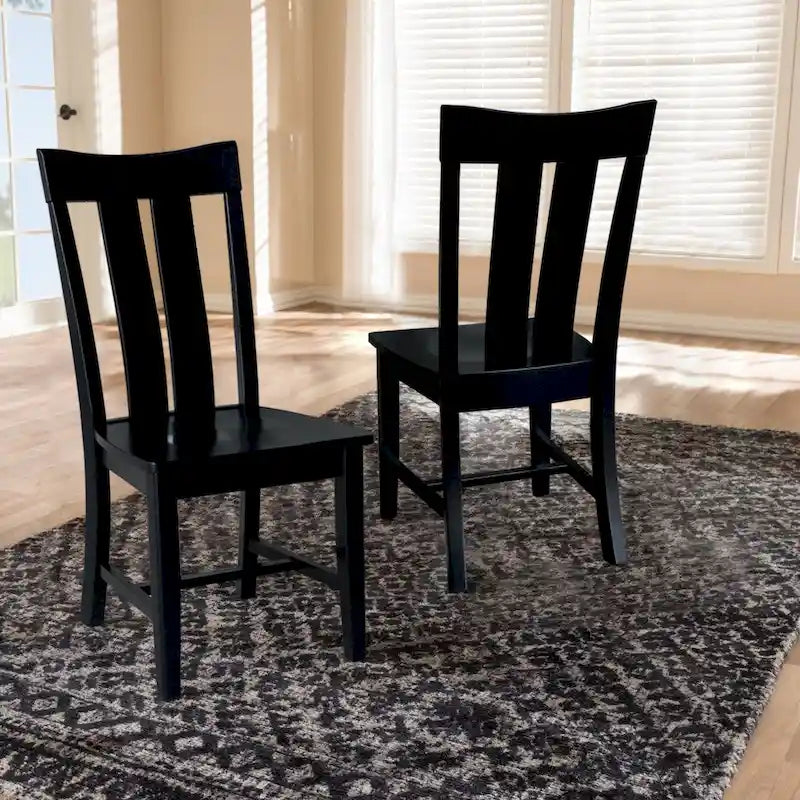 Ava Solid Wood Dining Chair - Set of Two