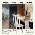 Ava Solid Wood Dining Chair - Set of Two