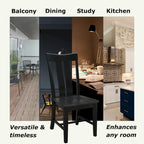 Ava Solid Wood Dining Chair - Set of Two