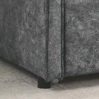 Twin Size Daybed with Twin Size Trundle Upholstered