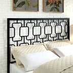 Furniture of America Buct Contemporary Metal Geometric Panel Bed