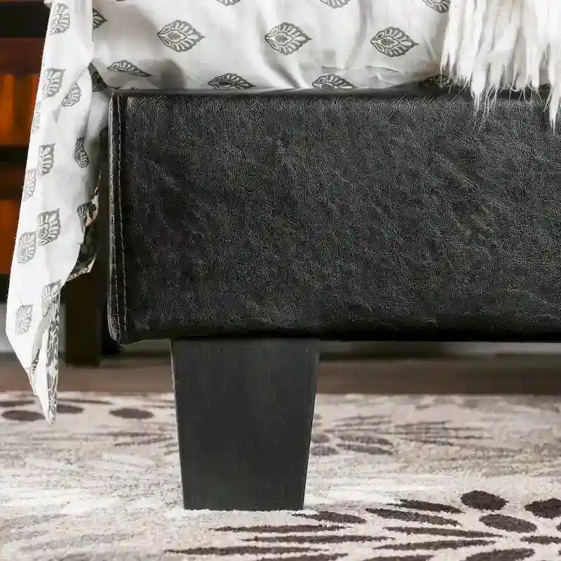 Porch & Den Harman California King Padded Upholstery Platform Bed