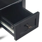 WYNDENHALL Norfolk SOLID WOOD 14 inch Wide Rectangle Transitional Narrow Side Table - 14 Inches wide