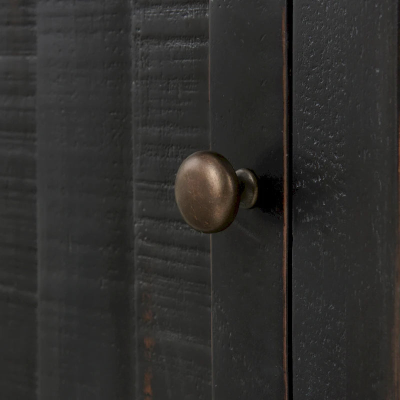 Monterey Solid Wood Chairside End Table with Hidden Power Outlets