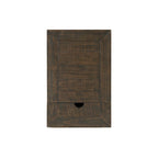 Monterey Solid Wood Chairside End Table with Hidden Power Outlets