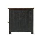 Monterey Solid Wood Chairside End Table with Hidden Power Outlets