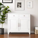 WYNDENHALL Hampshire 40 Wide Solid Wood Traditional Entryway Storage Cabinet - 40w x 15d x 36 h