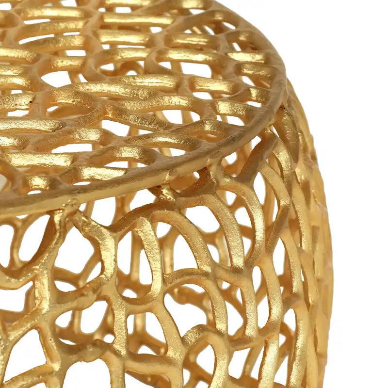 Cortlandt Modern Handcrafted Aluminum Mesh Coffee Table by Christopher Knight Home