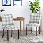 Harman Fabric Dining Chairs (Set of 2) by Christopher Knight Home