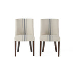 Harman Fabric Dining Chairs (Set of 2) by Christopher Knight Home