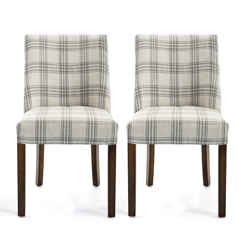 Harman Fabric Dining Chairs (Set of 2) by Christopher Knight Home