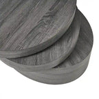 Carson Oval Mod Rotating Wood Coffee Table by Christopher Knight Home