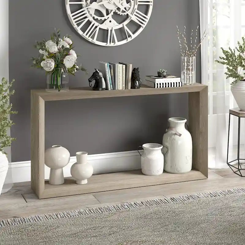 Osmond 55 Wide Rectangular Console Table - 55 Wide