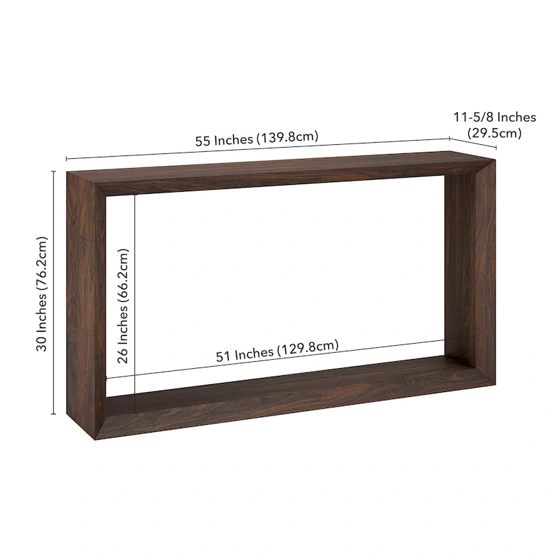 Osmond 55 Wide Rectangular Console Table - 55 Wide