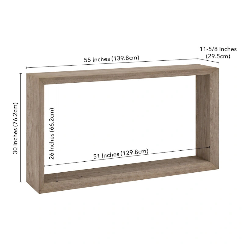 Osmond 55 Wide Rectangular Console Table - 55 Wide
