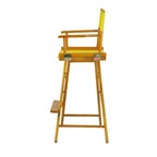 Honey Oak Frame 30-inch Director's Chair