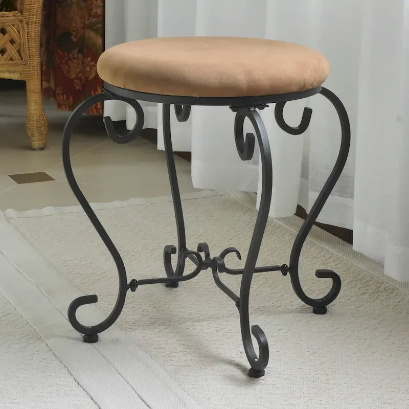 Cambridge Vanity Stool with Cushion