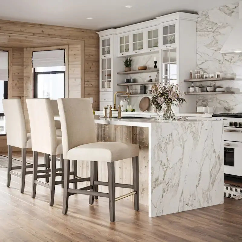 Laura Upholstered 25 Counter Height Bar Stool