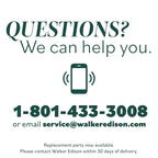 Middlebrook Designs Mid-Century 5-Drawer Solid Wood Dresser