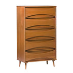 Middlebrook Designs Mid-Century 5-Drawer Solid Wood Dresser