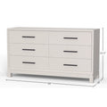 Origins by Alpine Nova 6 Drawer Dresser