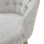 Madison Park Boyle Upholstered 360 Degree Swivel Counter Stool 26 H