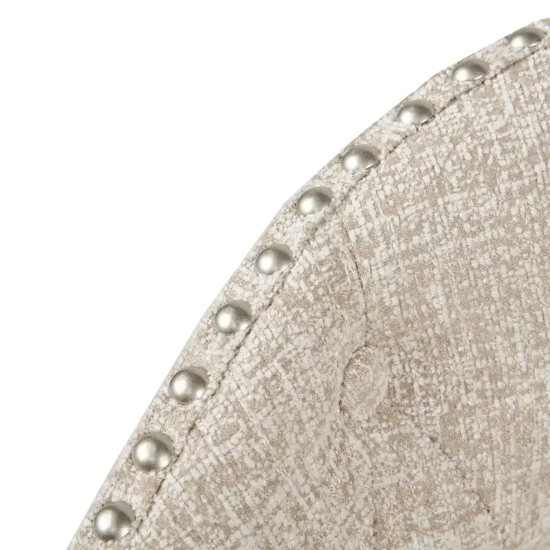 Madison Park Boyle Upholstered 360 Degree Swivel Counter Stool 26 H