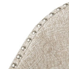 Madison Park Boyle Upholstered 360 Degree Swivel Counter Stool 26 H