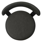 Hausfame Metal Counter Height Industrial Swivel Bar Stools