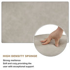 Hausfame Metal Counter Height Industrial Swivel Bar Stools