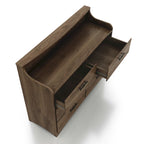 DH BASIC Simple Transitional 47-inch Wide 6-Drawer Double Dresser by Denhour