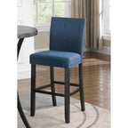 Roundhill Furniture Biony Fabric 29 Bar Stools with Nailhead Trim (Set of 2)