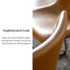 Middlebrook Prusiner Faux Leather Dining Chair (Set of 2)