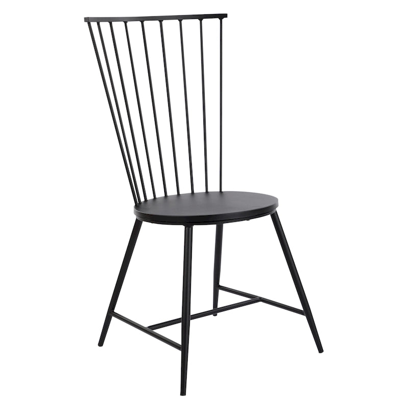 Bryce Dining Chair in Black Finish