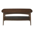 Mid Century Copenhagen Coffee Table in Walnut Finish