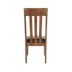 Ralene Dining Room Chair - Set of 2 - Medium Brown - 19.5 W x 22.63 D x 40.25 H