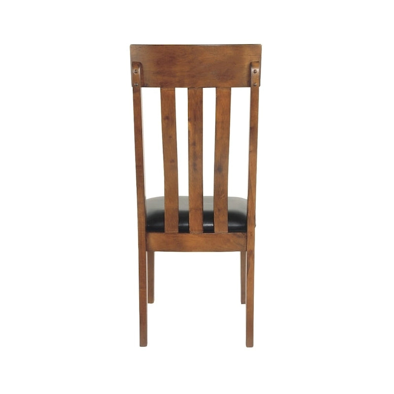 Ralene Dining Room Chair - Set of 2 - Medium Brown - 19.5 W x 22.63 D x 40.25 H