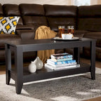 Copper Grove Leerdam Modern Rectangular Wenge-finished Wood Coffee Table