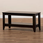 Copper Grove Leerdam Modern Rectangular Wenge-finished Wood Coffee Table