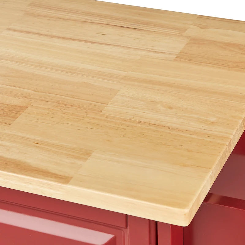 Simple Living Georgia Rolling Kitchen Cart