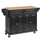 Simple Living Georgia Rolling Kitchen Cart