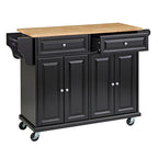 Simple Living Georgia Rolling Kitchen Cart