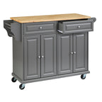 Simple Living Georgia Rolling Kitchen Cart