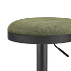 Juno Gaslift Backless Swivel Bar Stool,Set of 2