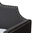 Contemporary Twin Size Daybed with Roll Out Trundle Guest Bed